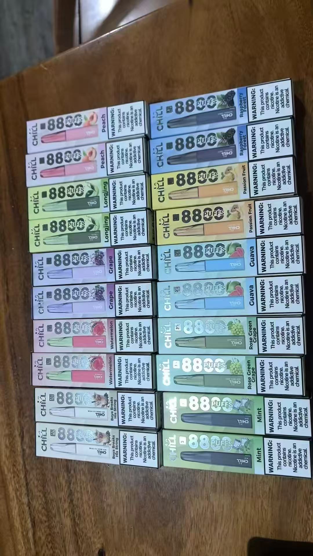 CHILL一次性8800口拋棄式/一次性電子煙 台灣現貨