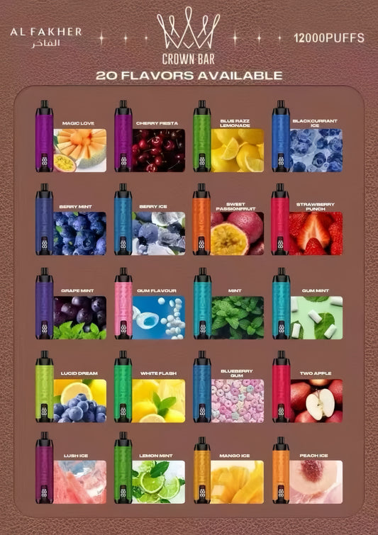 阿爾法赫12000口一次性拋棄式/一代拋棄式 阿拉伯水煙